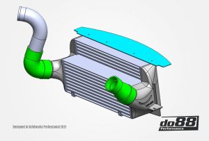 อินเตอร์คูลเลอร์ do88 สำหรับ BMW 135i 335i N54 N55 2007-2013 (E9X E82)