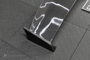 สปอยเลอร์หลังคา Carbon fiber สำหรับ BMW X6 G06 LCI ทรง Larte design