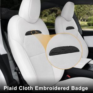 อุปกรณ์เบาะ Hansshow Tesla Model Y Juniper Plaid (PROTECTOR INTERIOR PREMIUM)