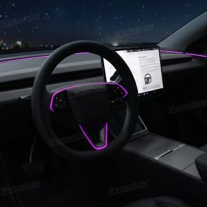 ไฟแอมเบียนต์ พวงมาลัย Hansshow Tesla Model Y L