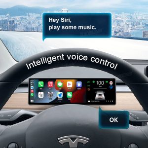 จอแสดงผลหน้าคนขับ คอนโซลหน้า Hansshow Tesla Model 3 Highland (HEAD UP)