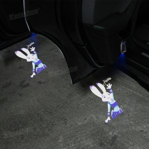 ไฟส่องพื้นต้อนรับ ประตู Hansshow Tesla Cybertruck (UNIVERSAL STICK-ON WIRELESS)