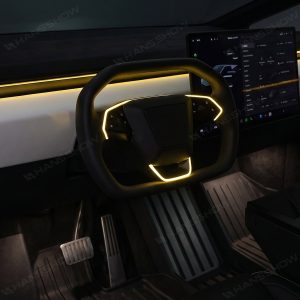 ไฟแอมเบียนต์ พวงมาลัย Hansshow Tesla Cybertruck
