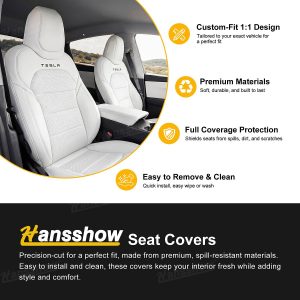 อุปกรณ์เบาะ Hansshow Tesla Model Y Juniper (LOGO)