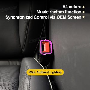 ไฟแอมเบียนต์ Hansshow Tesla Cybertruck (RECEPTACLE 64-COLOR BUCKLE)