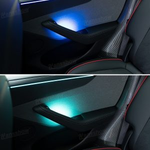 ไฟแอมเบียนต์ ใต้เท้า Hansshow Tesla Model Y Juniper