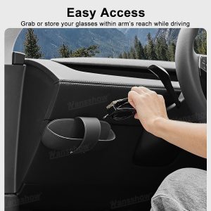 กล่องเก็บของในรถ คอนโซลหน้า Hansshow Tesla Model Y Juniper Highland