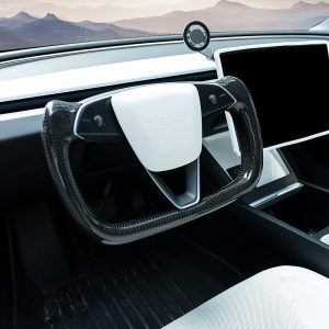พวงมาลัย พวงมาลัย Hansshow Tesla Model 3 Highland (FULL REAL) (แบบที่ 2)