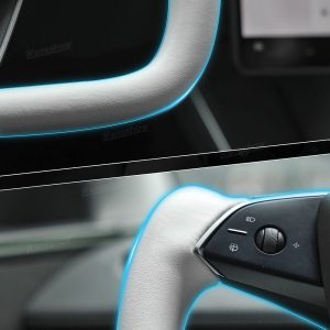 พวงมาลัย พวงมาลัย Hansshow Tesla Model Y Juniper (ALCANTARA)