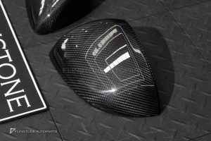 กระจกมองข้าง Carbon Fiber สำหรับ W206 C-Class W214 E-Class W254 GLC -Class งานDry Carbon
