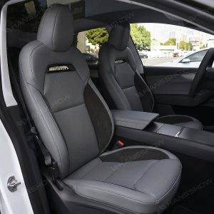 อุปกรณ์เบาะ Hansshow Tesla Model Y Juniper Plaid (DESIGN FULL SET)