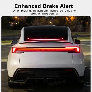 ไฟแอมเบียนต์ กระจกหลัง Hansshow Tesla Model Y Juniper