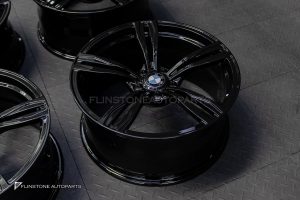 ล้อ Custom forged สำหรับ BMW F10 Series 5 สีดำเงา ขอบ 20 5-120