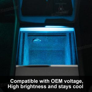 ไฟแอมเบียนต์ คอนโซลกลาง Hansshow Tesla Model Y Juniper Highland (ARMREST JUNIPER RGB)
