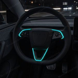 ไฟแอมเบียนต์ พวงมาลัย Hansshow Tesla Model Y Juniper