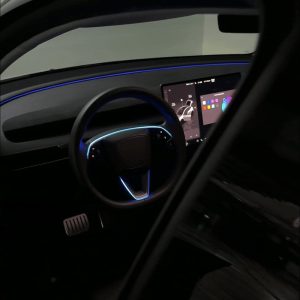 ไฟแอมเบียนต์ พวงมาลัย Hansshow Tesla Model Y Juniper Highland (2.0 BSD)