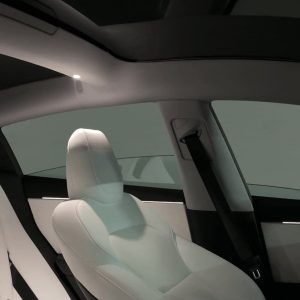 ไฟแอมเบียนต์ หลังคากระจก Hansshow Tesla Model Y Juniper Highland
