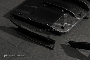 ชุดดิฟฟิวเซอร์ พร้อม ปลายท่อ Carbon Fiber สำหรับ W205 C-Class ทรง IMP