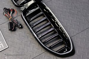 กระจังหน้า LED BMW G20 Series 3 PRE LCI เส้นเดี่ยว สีดำเงา