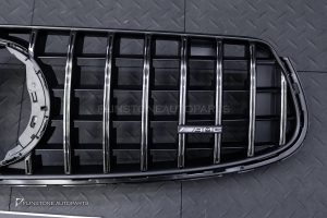 กระจังหน้า สำหรับ W253 GLC-Class facelift ทรง GT สีโครเมี่ยม แท้ A2538882201