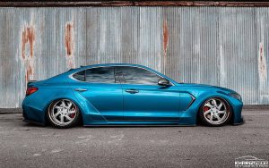 สปอยเลอร์ท้าย Carbon Fiber Genesis G70 (V1) ADRO แท้