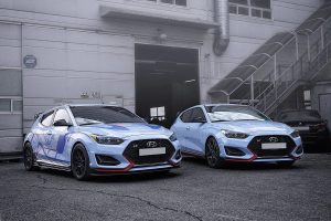 ลิ้นหน้า Carbon Fiber Hyundai Veloster N (V1) ADRO แท้