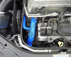ท่อน้ำหล่อเย็น do88 สีน้ำเงิน สำหรับ SAAB 9-3 2.0T 2003