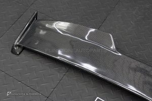 สปอยเลอร์หลังคา Carbon fiber สำหรับ BMW X6 G06 LCI ทรง Larte design