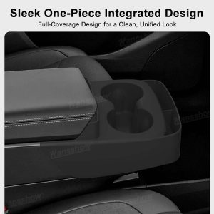 กล่องเก็บของในรถ คอนโซลกลาง Hansshow Tesla Model Y Juniper (ANTI-SLIP PROTECTOR PROOF)