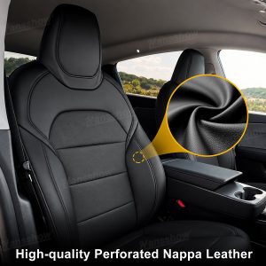 อุปกรณ์เบาะ Hansshow Tesla Model Y Juniper (PREMIUM PERFORATED PROTECTOR)