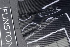 สปอยเลอร์หลังคา Carbon Fiber สำหรับ Audi Q8 Dry Carbon