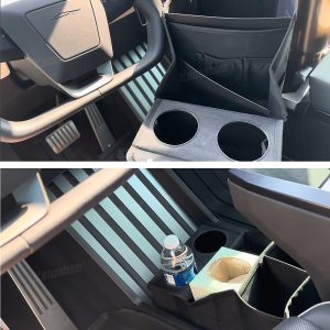 กล่องเก็บของในรถ คอนโซลกลาง Hansshow Tesla Cybertruck (COMPARTMENTS OXFORD CLOTH)