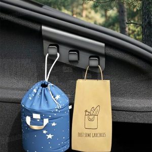กล่องเก็บของในรถ ท้ายรถ Hansshow Tesla Model Y Juniper (GROCERY HIDDEN HOOK)