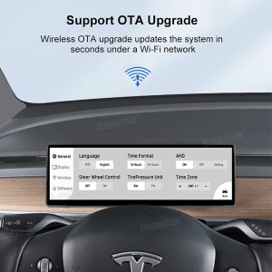 จอแสดงผลหน้าคนขับ คอนโซลหน้า Hansshow Tesla Model 3 Highland (HEAD UP)
