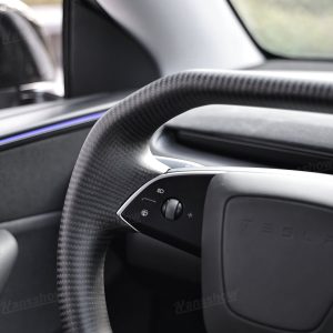 พวงมาลัย พวงมาลัย Hansshow Tesla Cybertruck Juniper Highland (CYBERWHEEL CARBON FIBER)