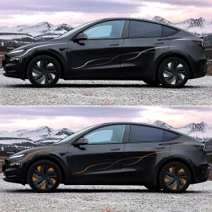 สติกเกอร์ตกแต่ง Hansshow Tesla Model Y Juniper (INTERACTIVE CUSTOM STRIPE)