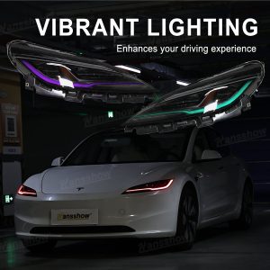aftermarket lights Hansshow Tesla Model 3 Highland(HEADLIGHTS DAYTIME RUNNING)