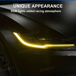 ไฟแอมเบียนต์ Hansshow Tesla Model 3 Highland (HEADLIGHTS DAYTIME FACTORY)