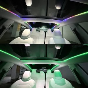 ไฟแอมเบียนต์ หลังคากระจก Hansshow Tesla Model 3 Highland