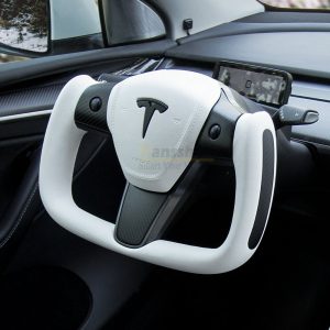 พวงมาลัย พวงมาลัย Hansshow Tesla Model Y (PERSONALIZED ELLIPSE)