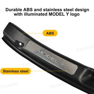 ไฟแต่ง ประตู Hansshow Tesla Model Y Juniper (STAINLESS BUMPER STEEL)