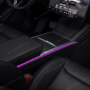 ไฟแอมเบียนต์ คอนโซลกลาง Hansshow Tesla Model Y Juniper Highland (JUNIPER/3 CONTROL SCREEN)