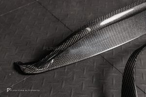 ชุดลิ้นหน้า Carbon Fiber W117 CLA-Class Facelift ทรง CLA45 AMG