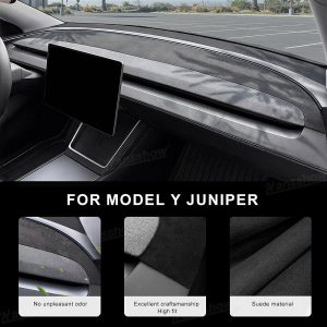 ชุดกันรอย คอนโซลหน้า Hansshow Tesla Model Y L