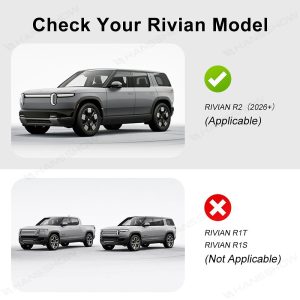 ม่านบังแดด หลังคากระจก Hansshow Rivian R1T/R1S