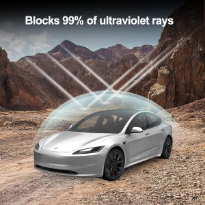 ม่านบังแดด หลังคากระจก Hansshow Tesla Model 3 (แบบที่ 2)