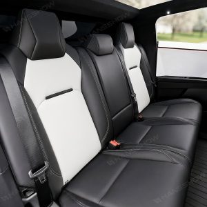 อุปกรณ์เบาะ Hansshow Tesla Cybertruck (RACING STYLE WHITE)