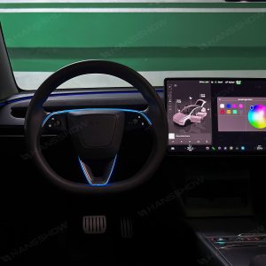 ไฟแอมเบียนต์ พวงมาลัย Hansshow Tesla Model Y Juniper Highland (2.0 BSD)