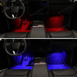 ไฟแอมเบียนต์ ใต้เท้า Hansshow Tesla Model Y Juniper Highland (JUNIPER/3 CONTROL SCREEN)