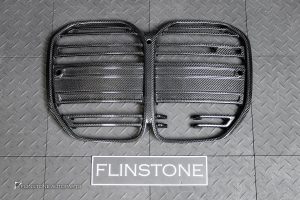 กระจังหน้า Carbon fiber สำหรับ BMW G22 Series 4 ทรง M4 แบบเว้า ACC